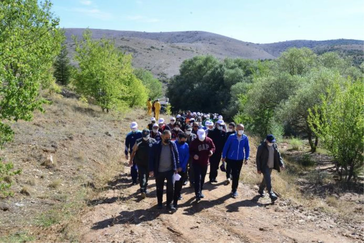 Avrupa Spor Haftası kapsamında Kırşehir\'de doğa yürüyüşü yapıldı