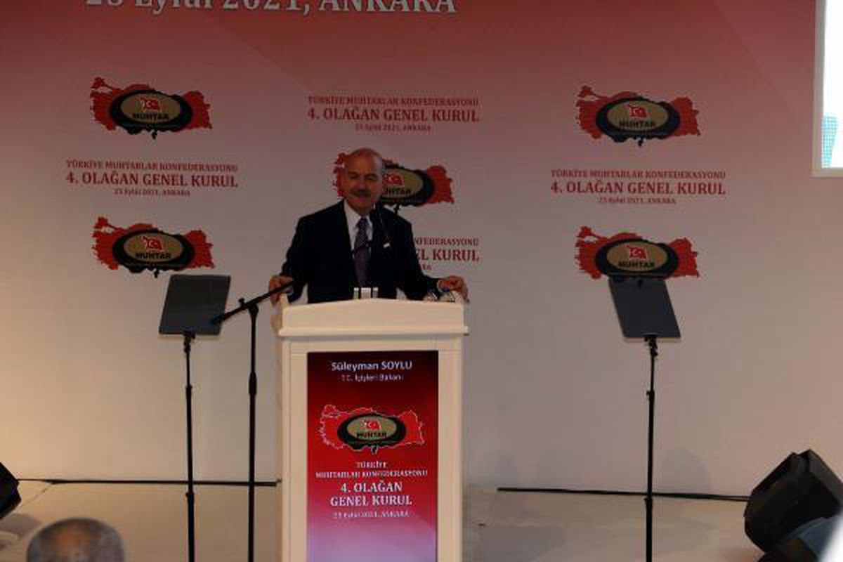 Son dakika haberleri... Bakan Soylu: Türkiye\'deki terörist sayısı 189\'a indi