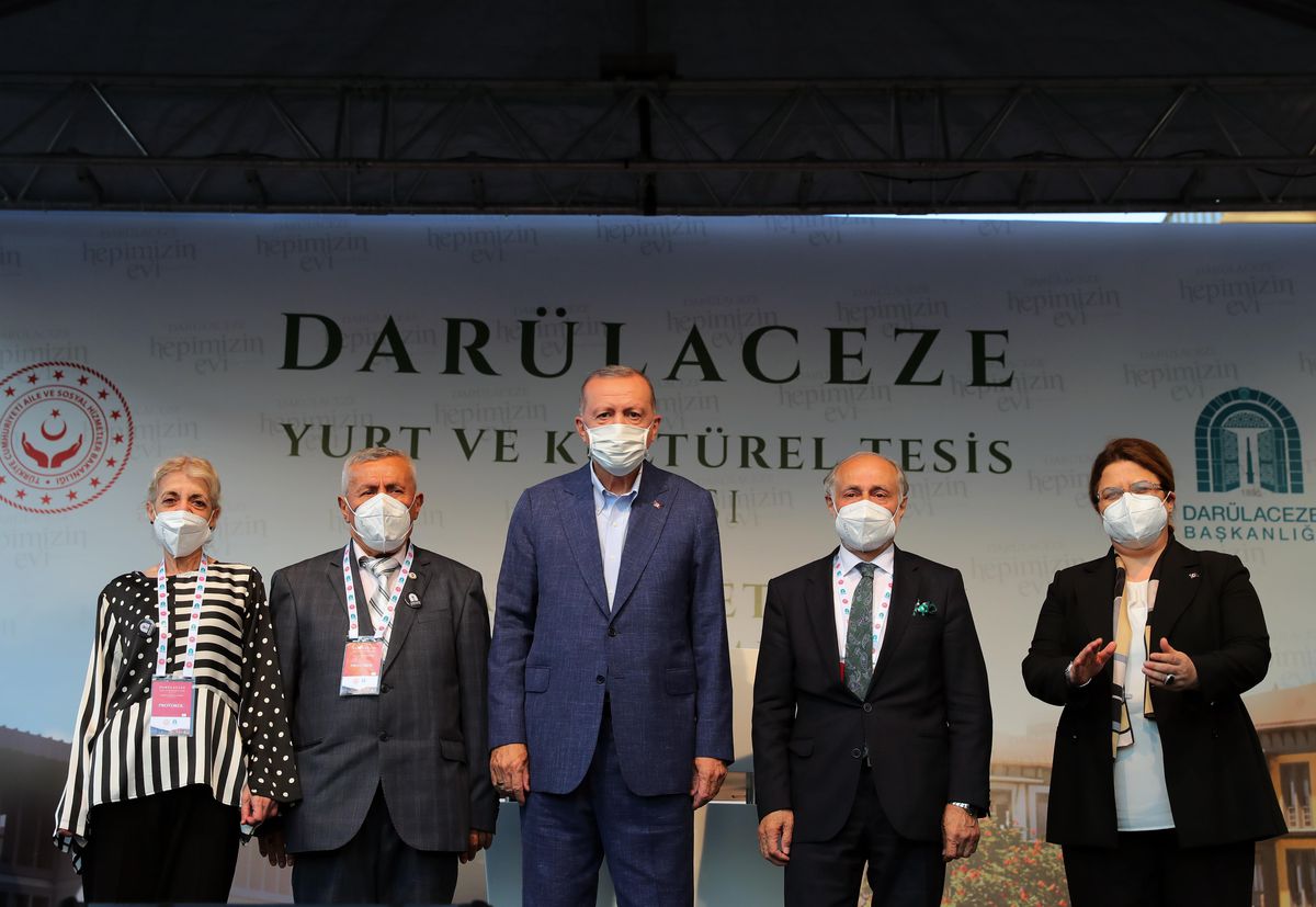 Cumhurbaşkanı Erdoğan, Darülaceze\'deki açılış ve tanıtım töreninde konuştu: (2)