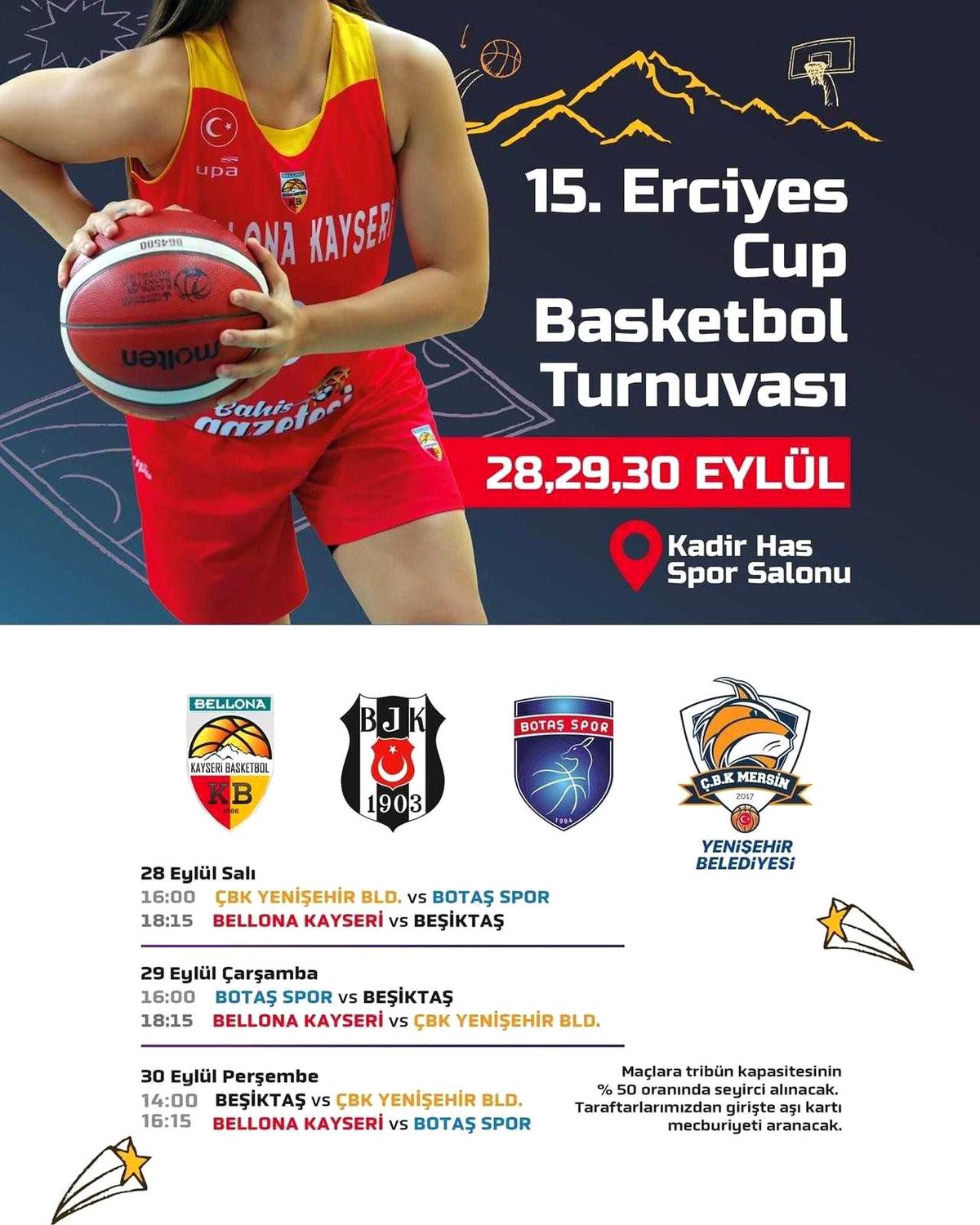 Erciyes Cup 15.kez kapılarını açacak