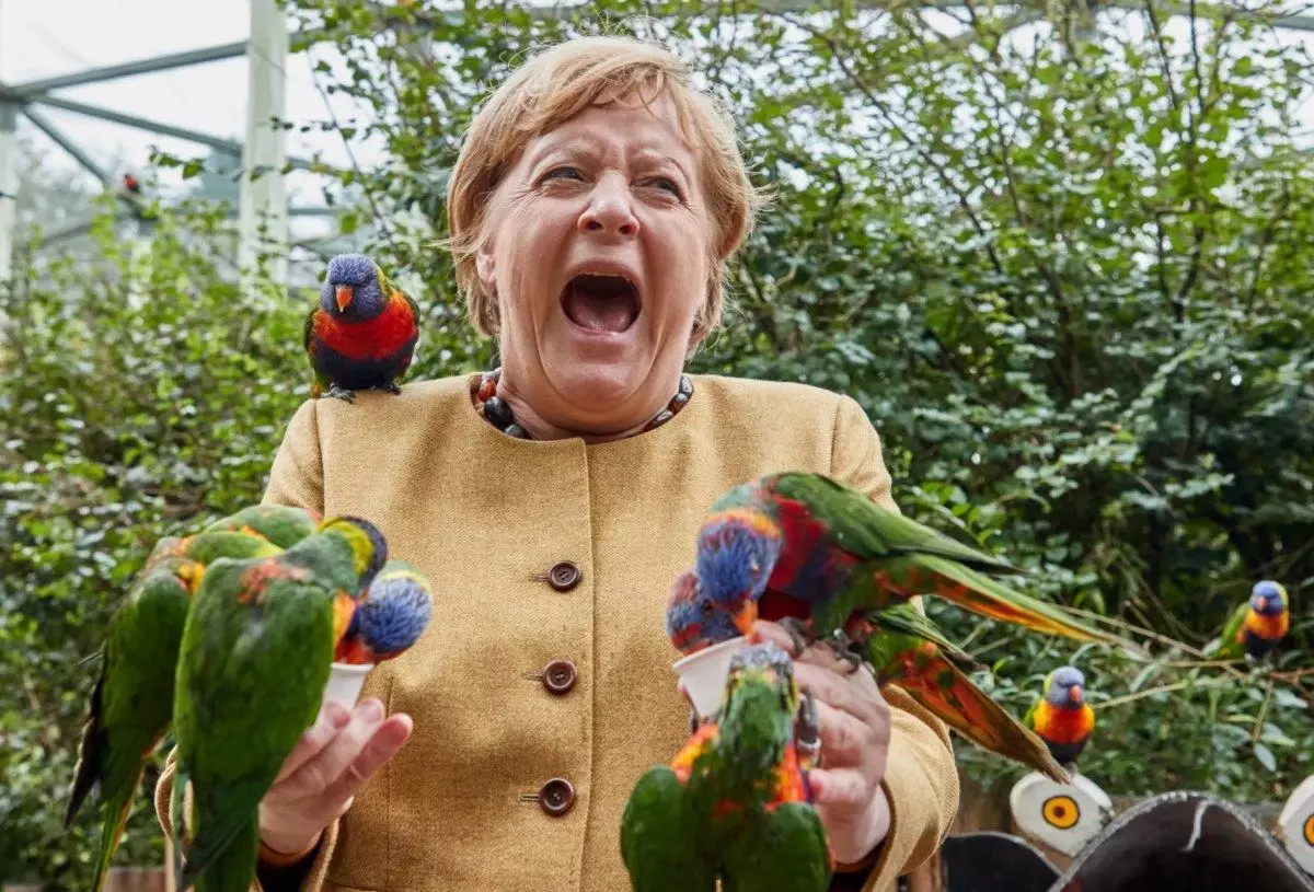 16 yıllık görevini bırakmaya çok az kaldı! Merkel\'in veda turuna yaşadığı zor anlar damga vurdu