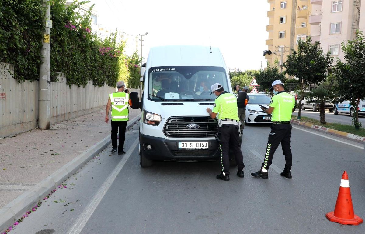 Okul servislerine sıkı denetim sürüyor
