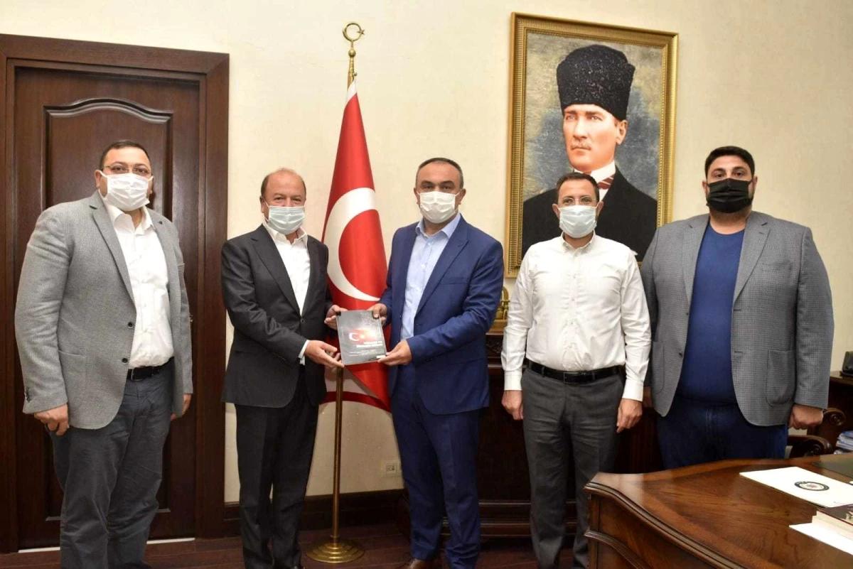 Vali Soytürk,15 Temmuz Derneği Başkanı Şebik ile bir araya geldi