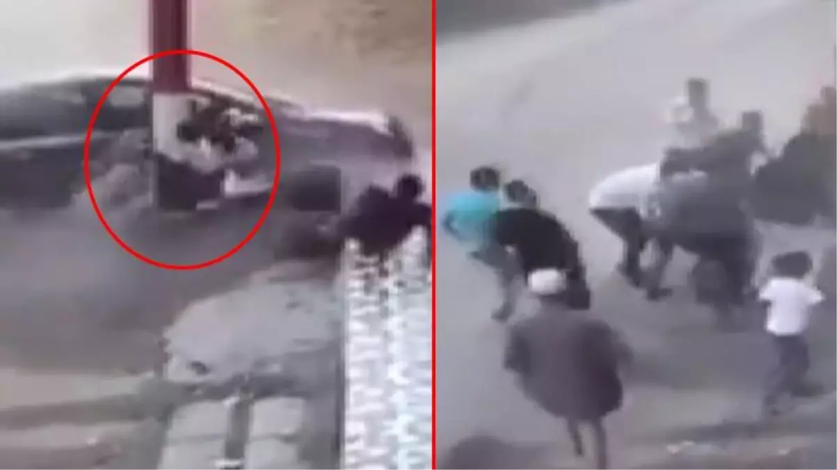 Aşırı hız nedeniyle kontrolden çıkan araç düğün salonu önündeki yaylara çarptı: 3 yaralı