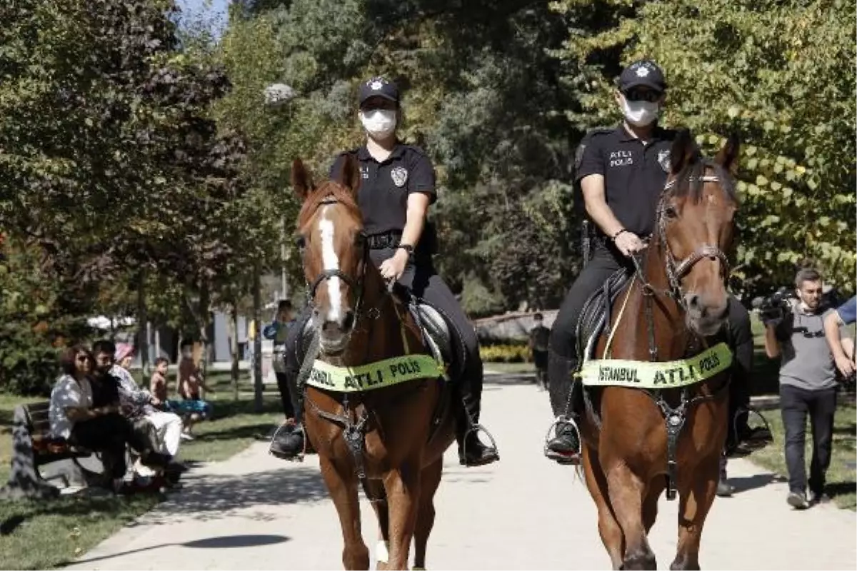 ATLI POLISLERDEN MACKA DEMOKRASI PARKI\'NDA DENETIM