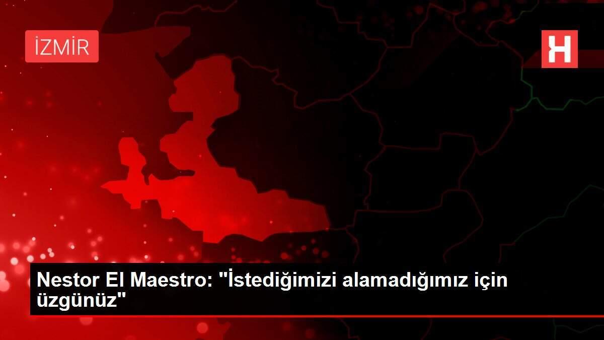 Göztepe maçının ardından