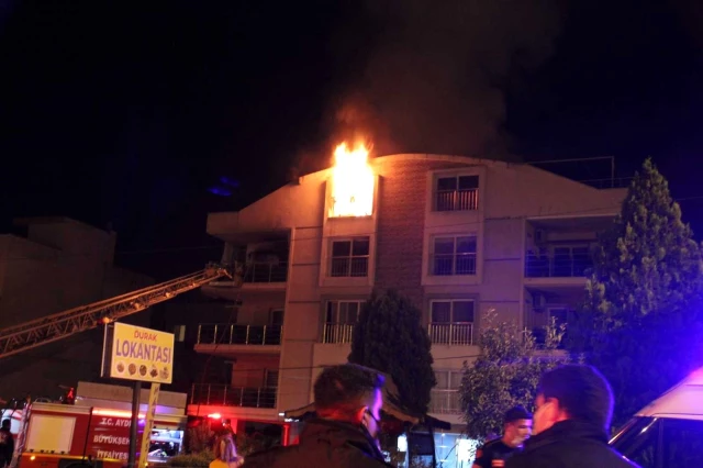 Öfkeli koca, binayı ateşe verdi! Korku dolu anlar yaşayan çocukları, gözyaşları içinde evlerinin yanışını izledi