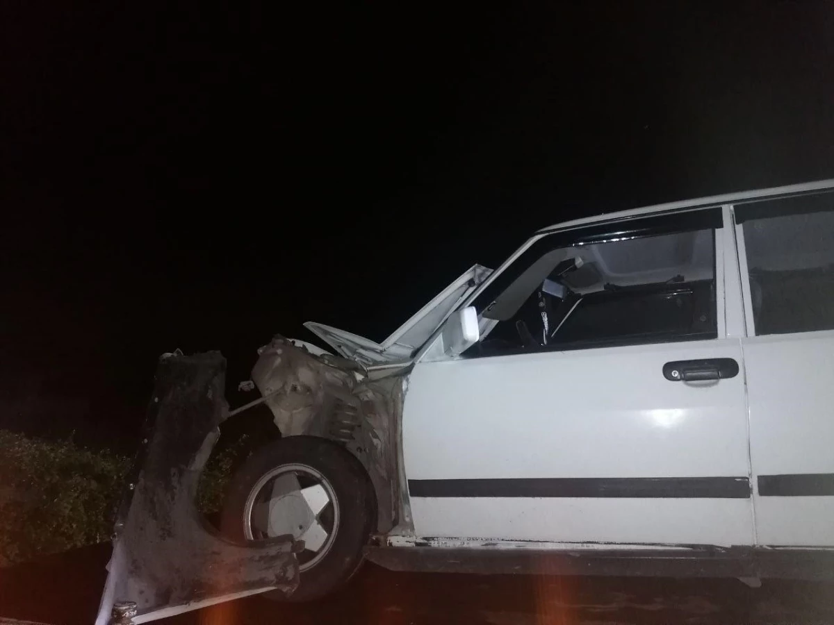 Samsun\'da traktörün römorkuna çarpan otomobildeki 1 kişi öldü, 1 kişi yaralandı