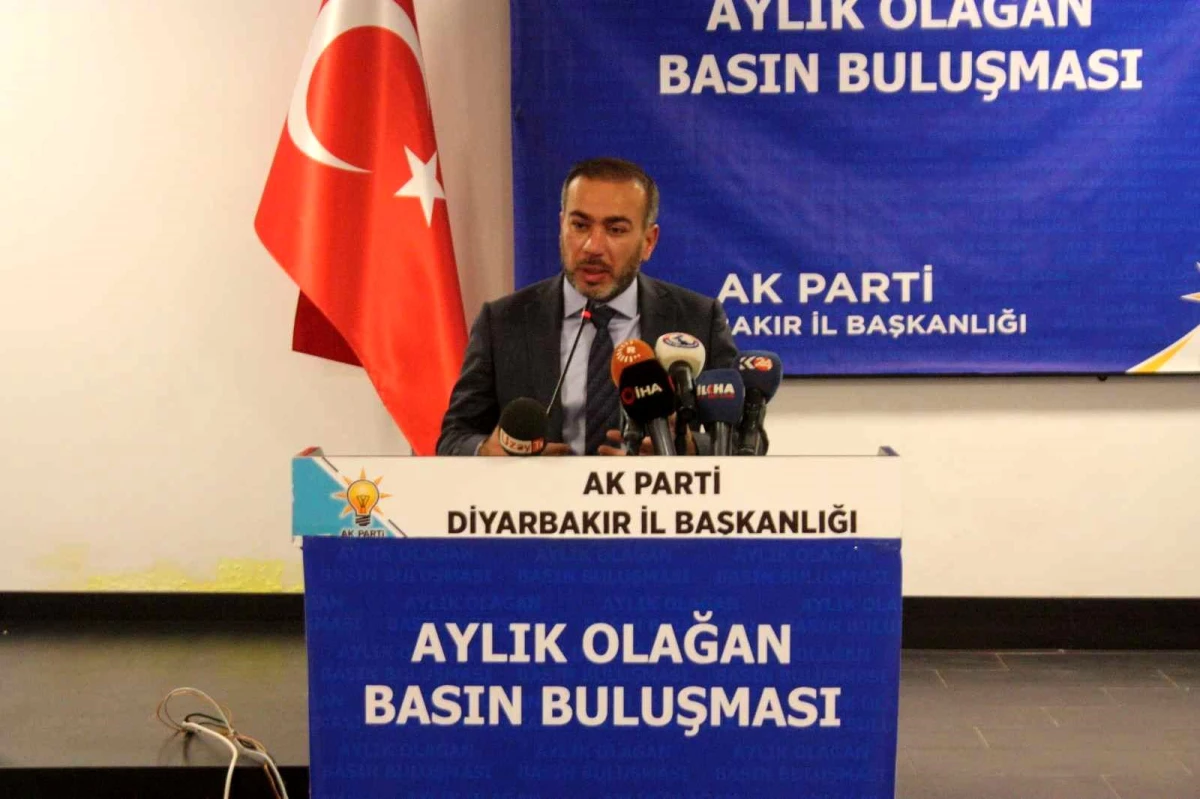 AK Parti Diyarbakır İl Başkanı Aydın\'dan tüm muhalefet partilerine çağrı: "Kürtleri sorun olarak görmekten vazgeçin artık"