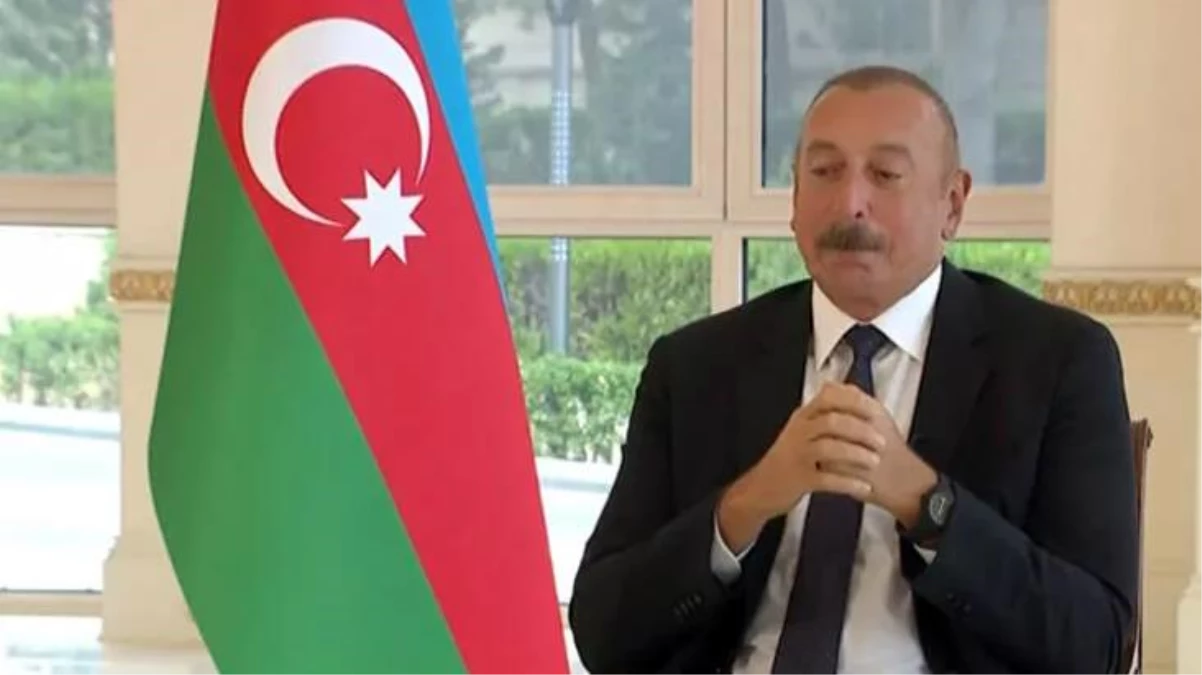 İşgalden kurtarılan topraklara ziyaretini anlatan Aliyev\'in gözleri doldu