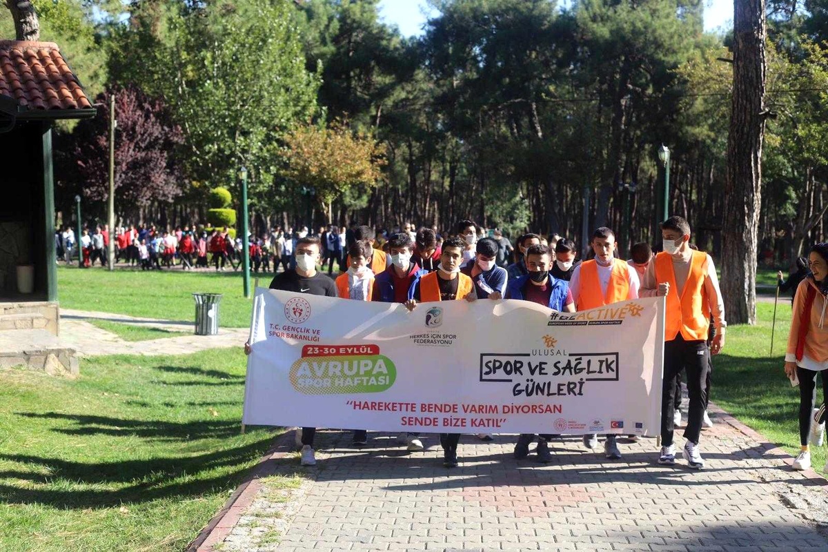 Avrupa Spor Haftası coşkuyla kutlanıyor