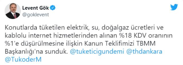 CHP'den elektrik, su, doğalgaz ve internet faturalarıyla ilgili KDV adımı! Yüzde 1'e düşürülmesini istiyorlar