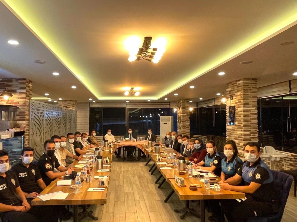 Cizre\'de "Güvenlik ve Spor Danışma Kurulu Toplantısı" yapıldı