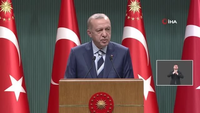 Son dakika haber | Cumhurbaşkanı Erdoğan: Türkiye, iklim değişikliği konusunda tarihi bir adım atıyor, önümüzdeki ay Paris Anlaşması'nı onaylama kararı aldık. 