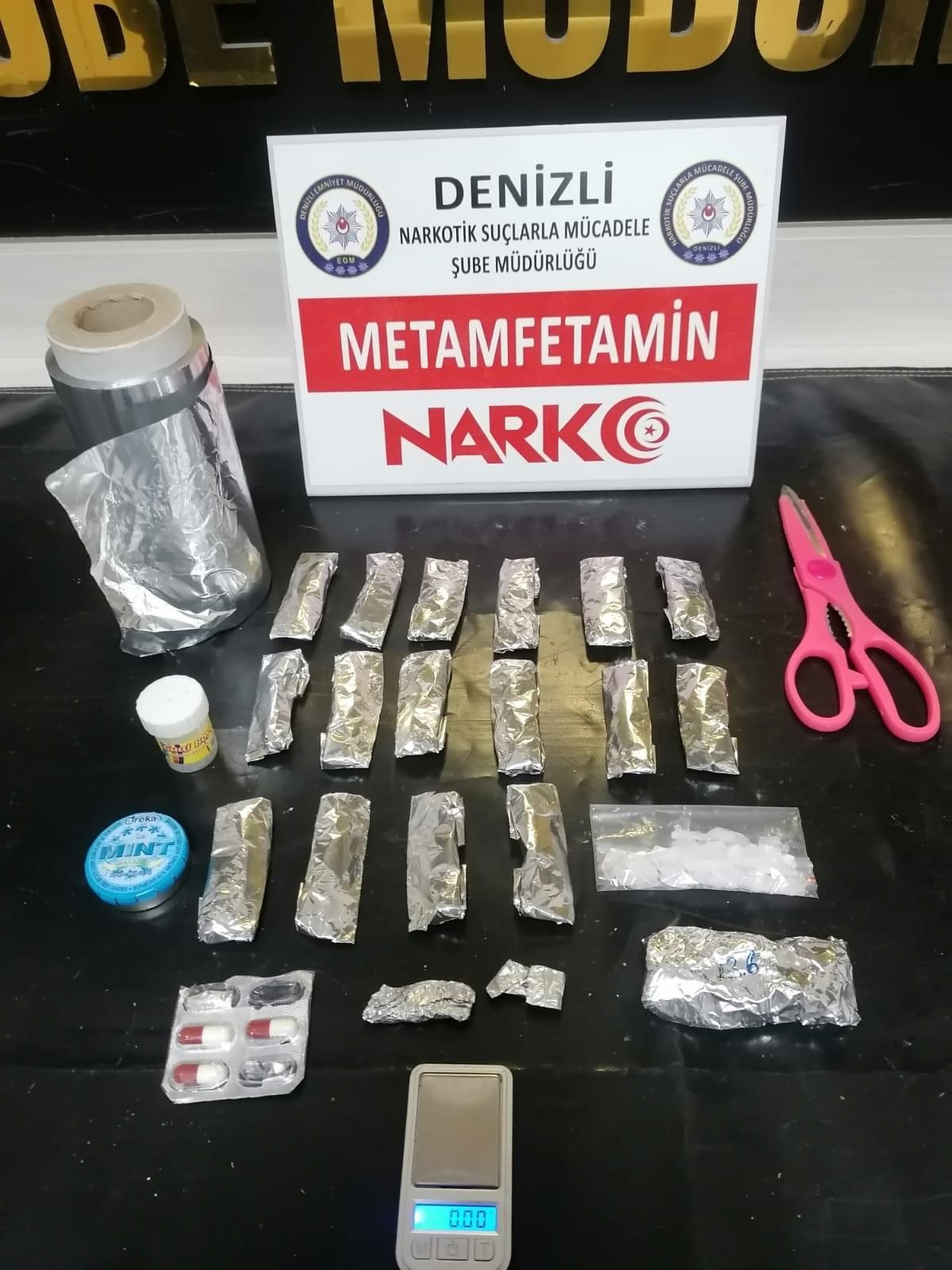 Denizli\'deki uyuşturucu operasyonunda 8 kişi tutuklandı
