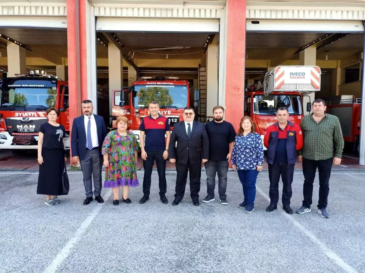 Son dakika haberleri | Kent Konseyinden itfaiyeye ziyaret