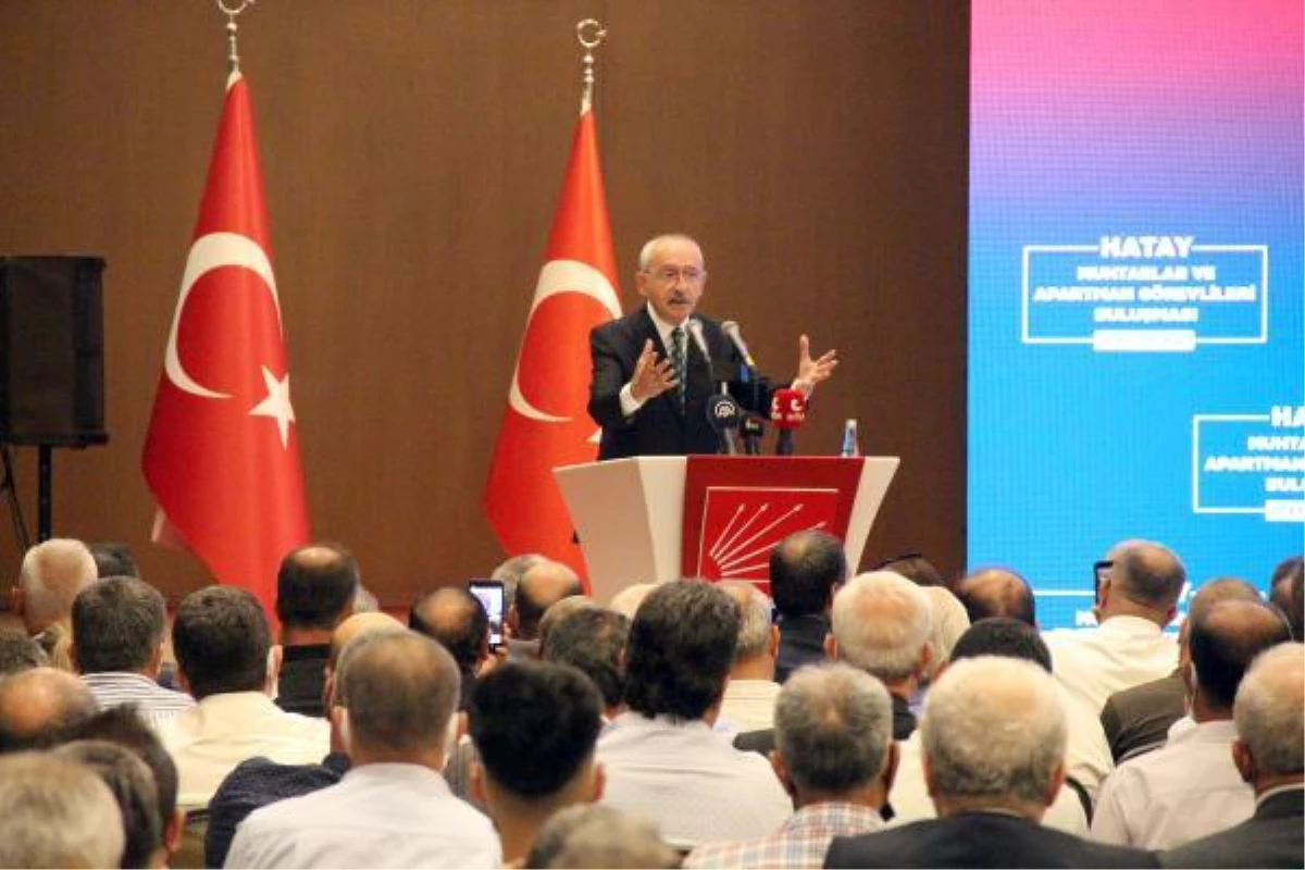 KILIÇDAROĞLU: KUSURUMUZ DA VAR, KABAHATİMİZ DE VAR, ÖNEMLİ OLAN KUSURDAN DERS ÇIKARMAKTIR