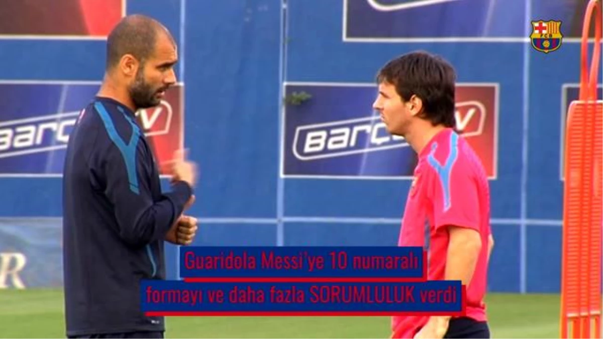 Lionel Messi\'nin Kariyerindeki Pep Guardiola Etkisi