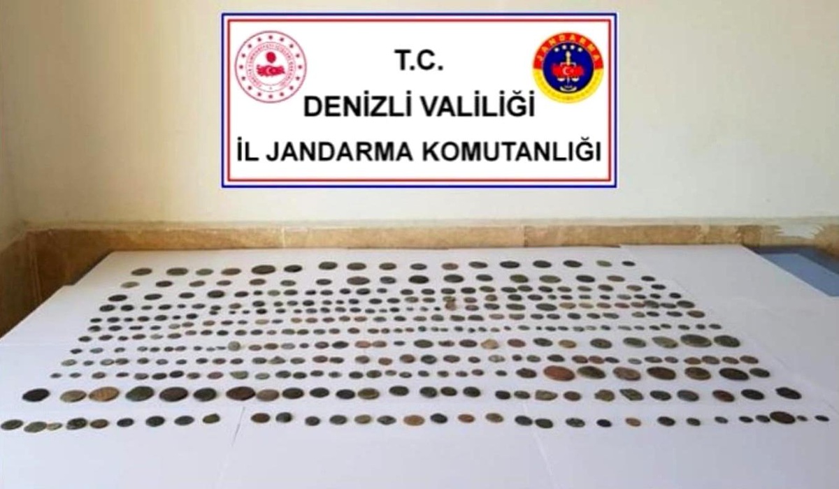 Tarihi eser operasyonunda 362 sikke ele geçirildi