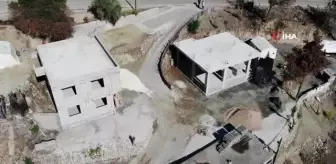 Son dakika haber... Yangın mağduru aileler yeni evlerine kavuşacakları günü iple çekiyor