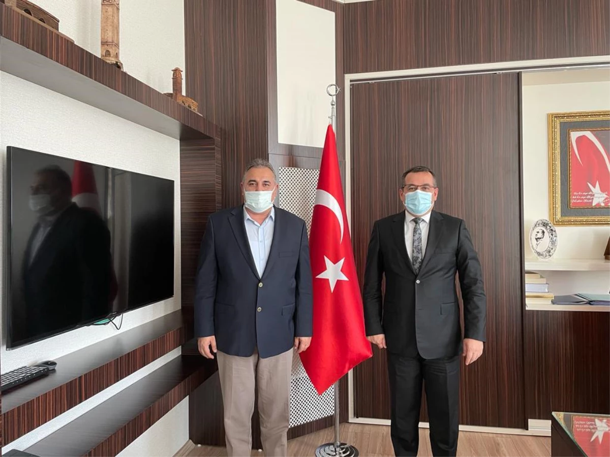 AA Adana Bölge Müdürü Firik\'ten, Adana Cumhuriyet Başsavcısı Gümüş\'e ziyaret
