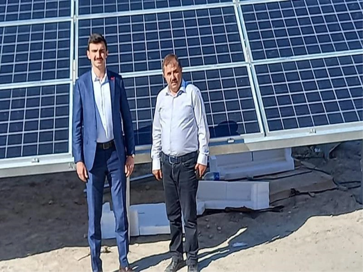 Ahırlı Belediyesinin güneş enerji santrali tamamlandı