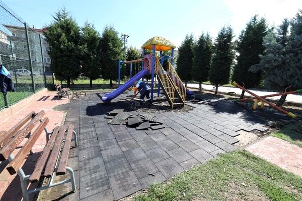 Başiskele\'de parklar yenileniyor