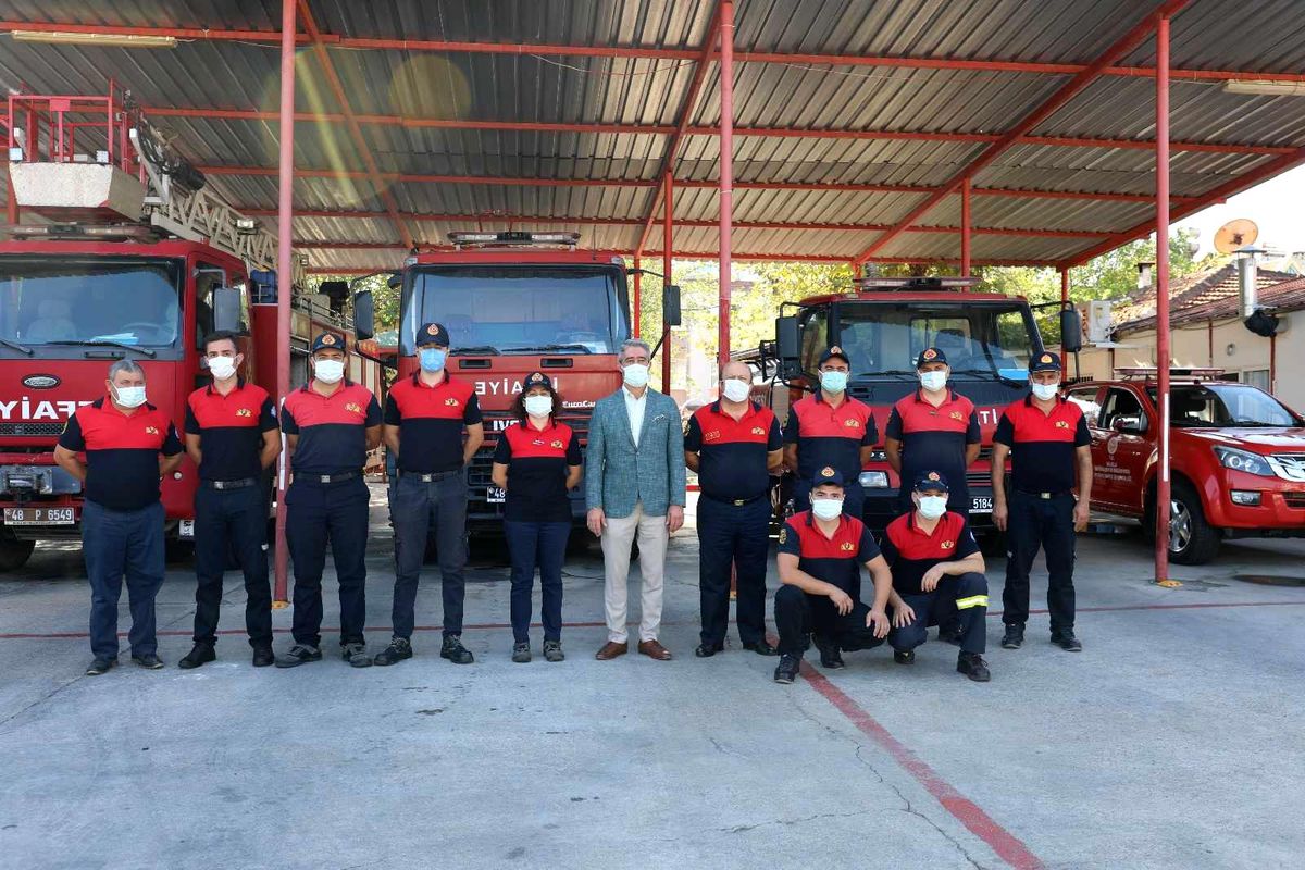 Başkan Oktay\'dan itfaiyecilere teşekkür