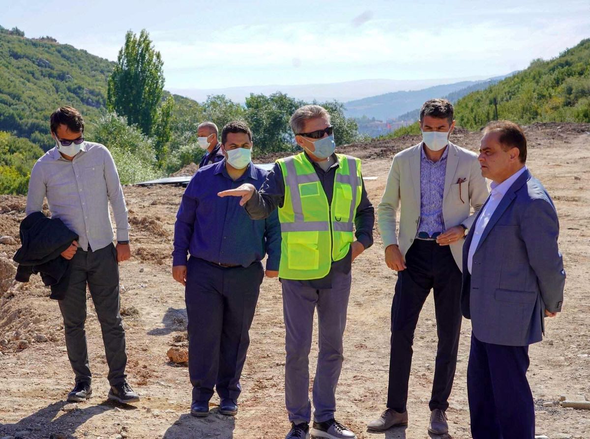 Başkan Şahin, kanalizasyon ve altyapı projesini yerinde inceledi