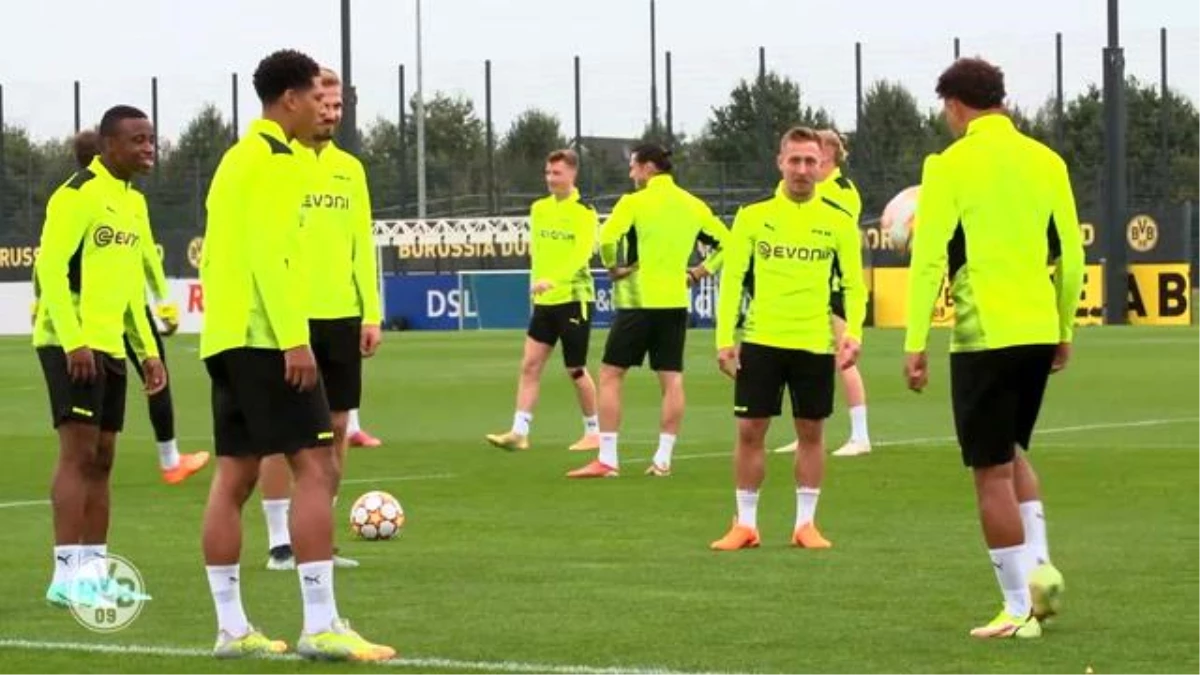 Borussia Dortmund Sporting Lizbon Maçı Hazırlıklarını Tamamladı