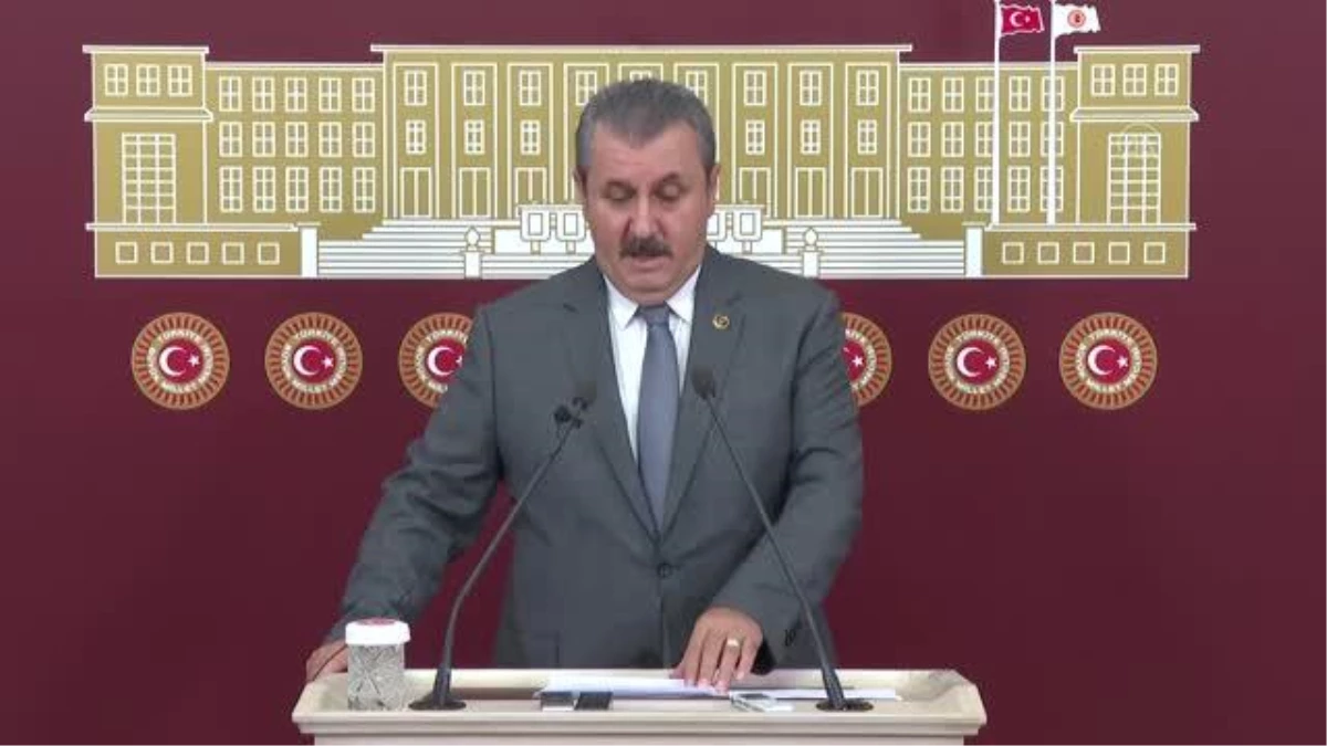 Destici, HDP\'li TBMM Başkanvekili\'nin görevlerinin askıya alınmasını istedi