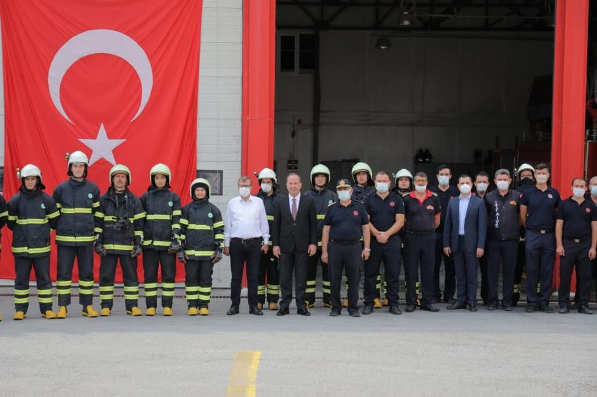 YENİ İTFAİYE ERLERİ YANGIN VE KURTARMA TATBİKATI İLE GÖZ DOLDURDU