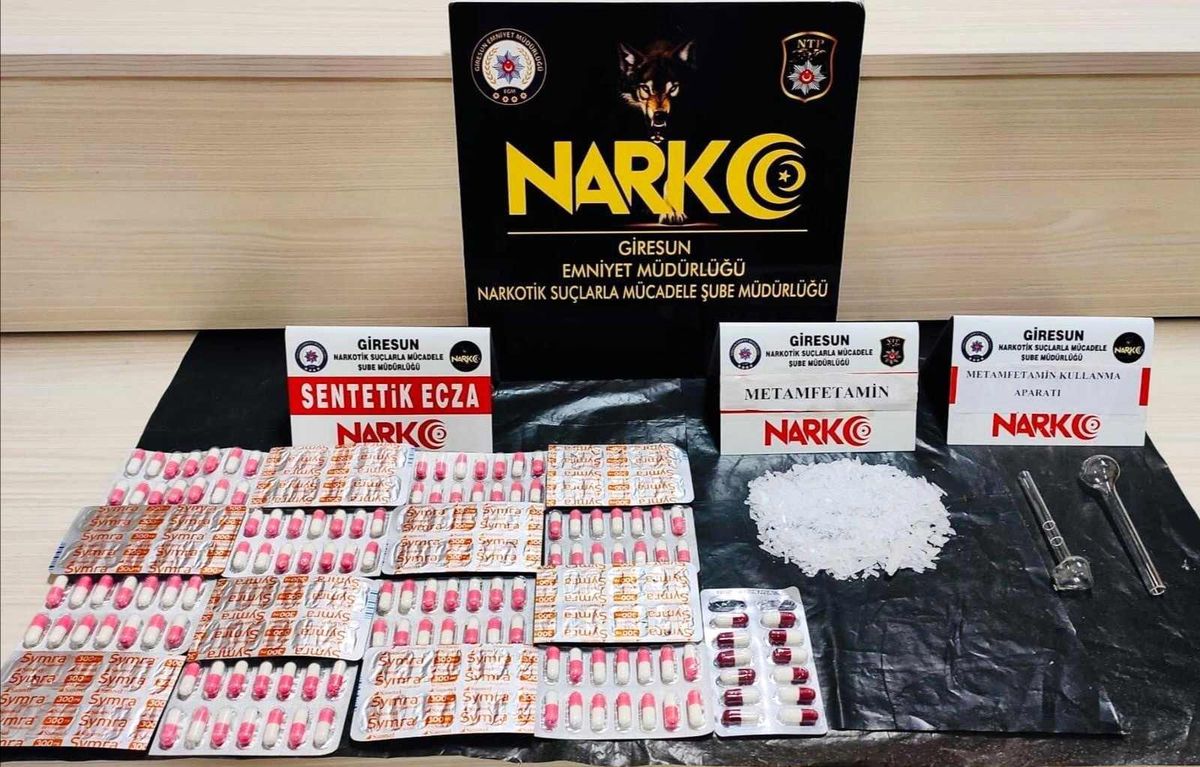 Son Dakika | Giresun\'da uyuşturucu operasyonu
