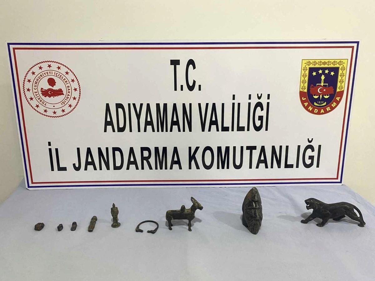 Jandarma tarihi eser ele geçirdi