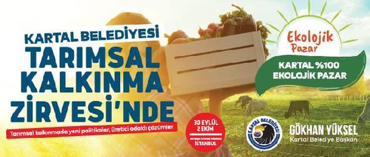 Kartal Belediyesi Tarımsal Kalkınma Zirvesi\'nde