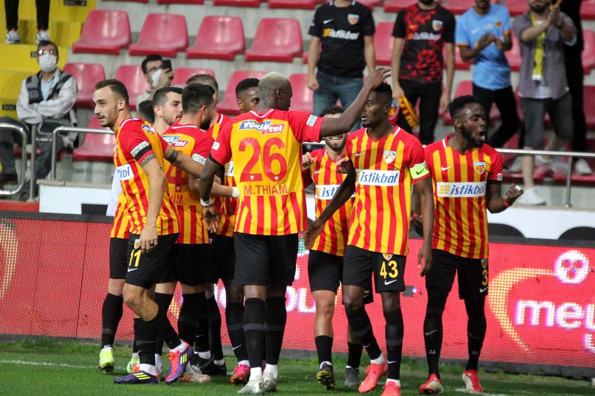 Kayserispor 8. sırada yeraldı