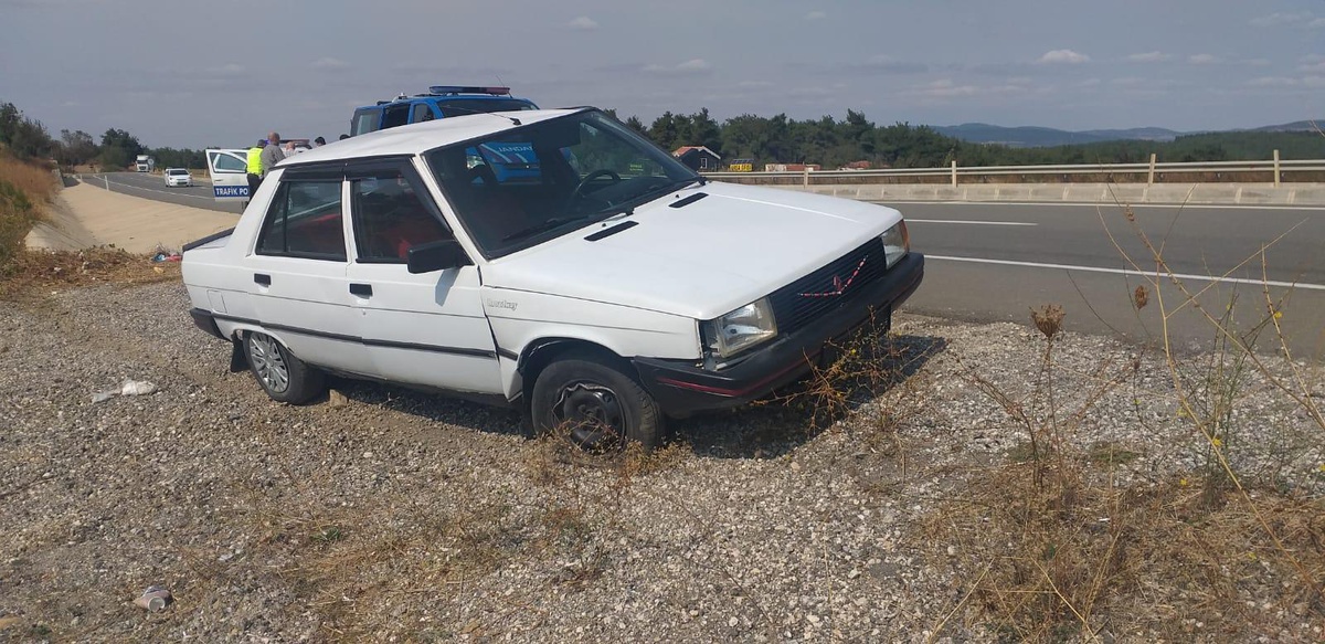 Keşan\'da trafik kazasında 1 kişi yaralandı