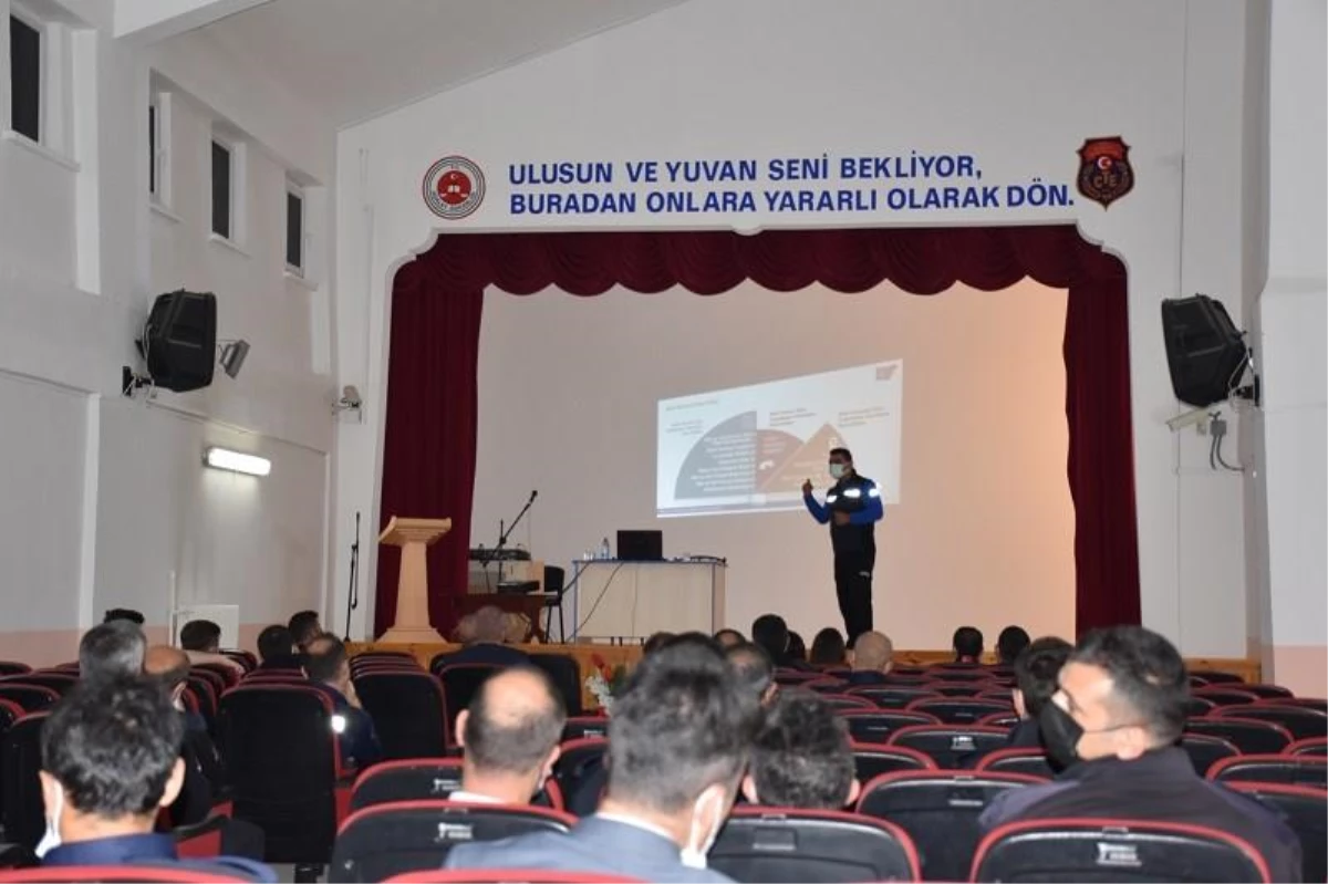 Kırşehir\'de ceza infaz kurumu personeline afet farkındalık eğitimi verildi