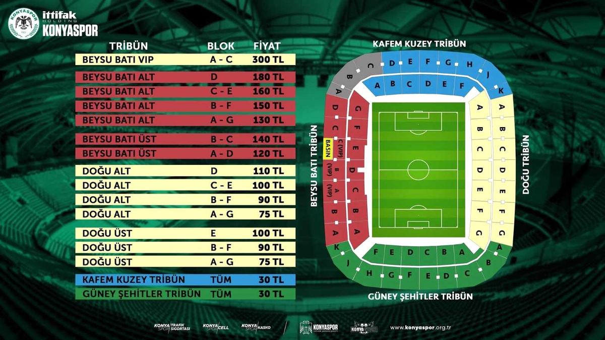 Konyaspor\'dan kadın taraftarlara bilet indirimi