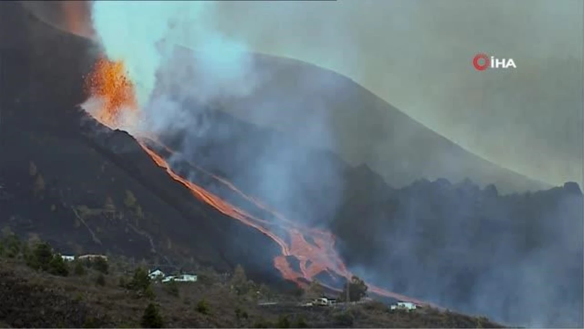 La Palma\'daki Cumbre Vieja Yanardağı\'nda patlamalar şiddetini arttırıyor