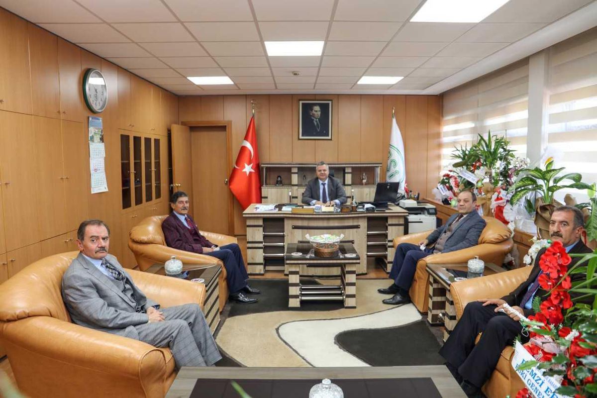 MHP İl Başkanı Karataş\'tan DSİ Bölge Müdürü Yavuz\'a ziyaret