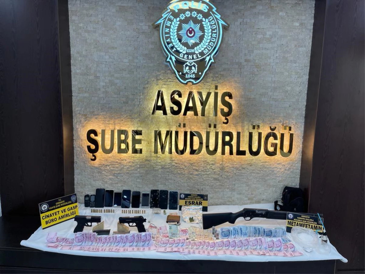Osmaniye merkezli uyuşturucu operasyonunda 5 kişi tutuklandı