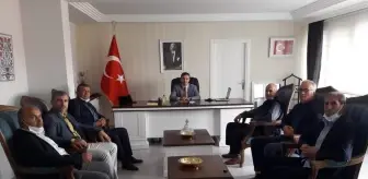 Söğütlü Kaymakamı Gün'e ziyaretler sürüyor