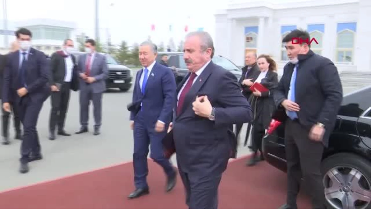 TBMM Başkanı Şentop, Türkistan şehrine geldi