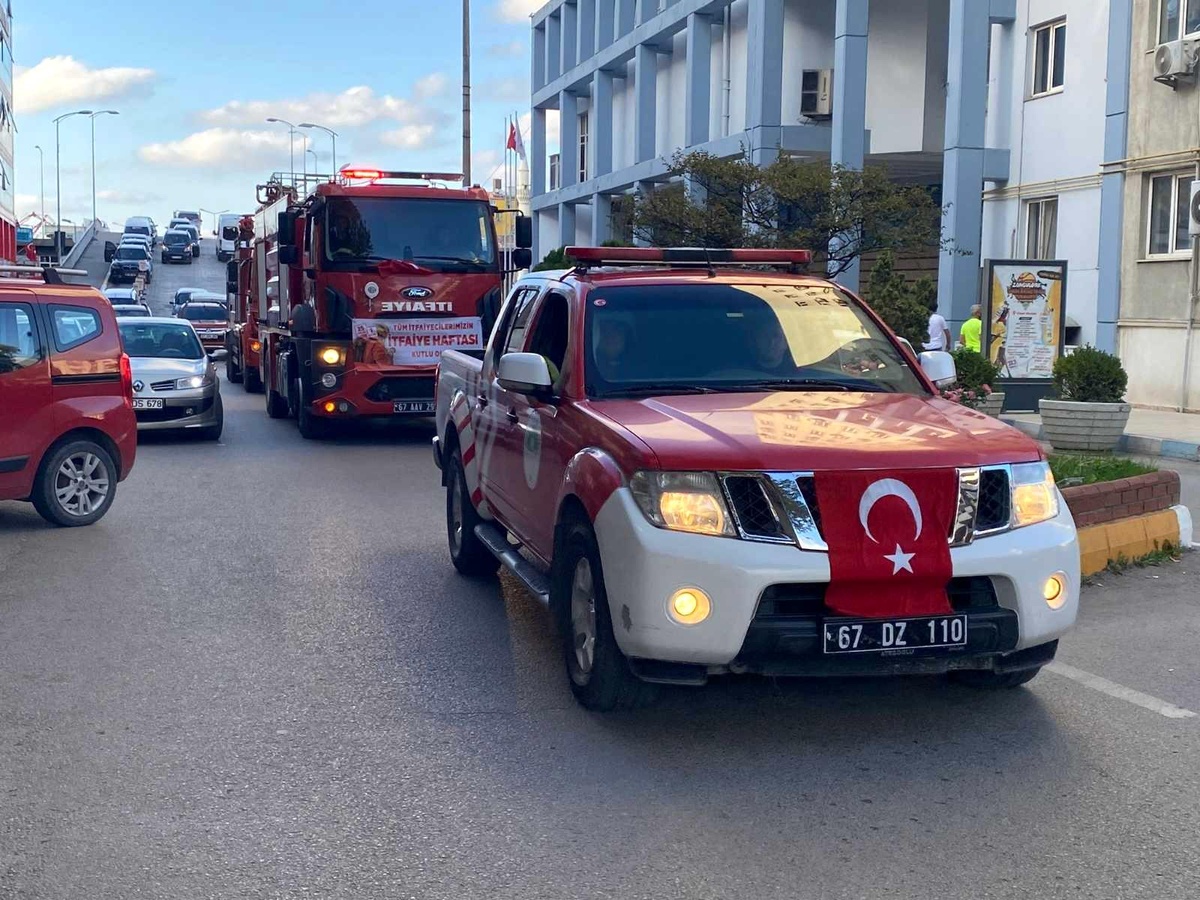 Zonguldak\'ta itfaiye Haftası kutlandı