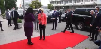 AB Komisyonu Başkanı von der Leyen, Kosova'yı ziyaret etti