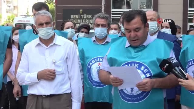 Adana'da filyasyon ekibine bıçaklı saldırı kınandı