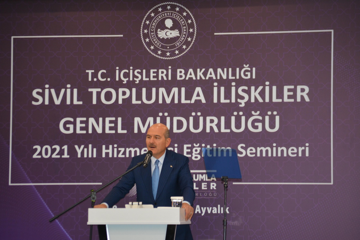 Bakan Soylu, Merkez ve Taşra Teşkilatı Hizmetiçi Eğitim Semineri\'ne katıldı: (1)