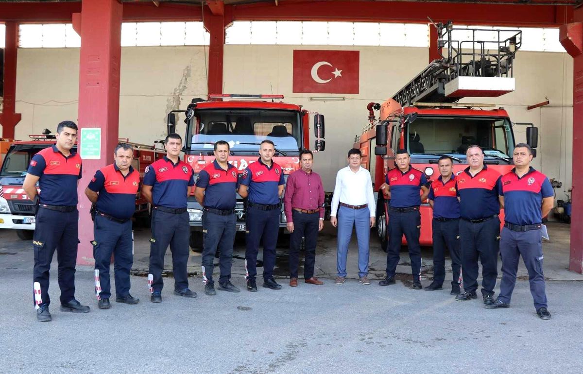 Başkan Özcan İtfaiye Haftası\'nı kutladı