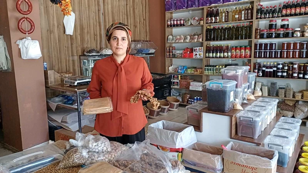 Dicle\'de bağbozumu sonrası organik ürünler tezgahlardaki yerini almaya başladı